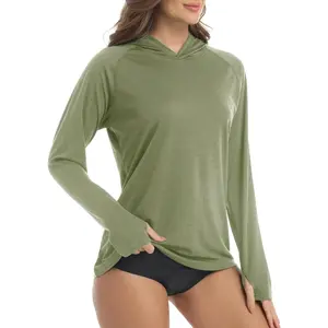 Wardrobe of a beautiful girl  KEFITEVD Womens UPF 50+ Sun Hoodie Shirt Long Sleeve Fishing Hiking Hooded UV Shirts Lightweight Quick Dry Tops