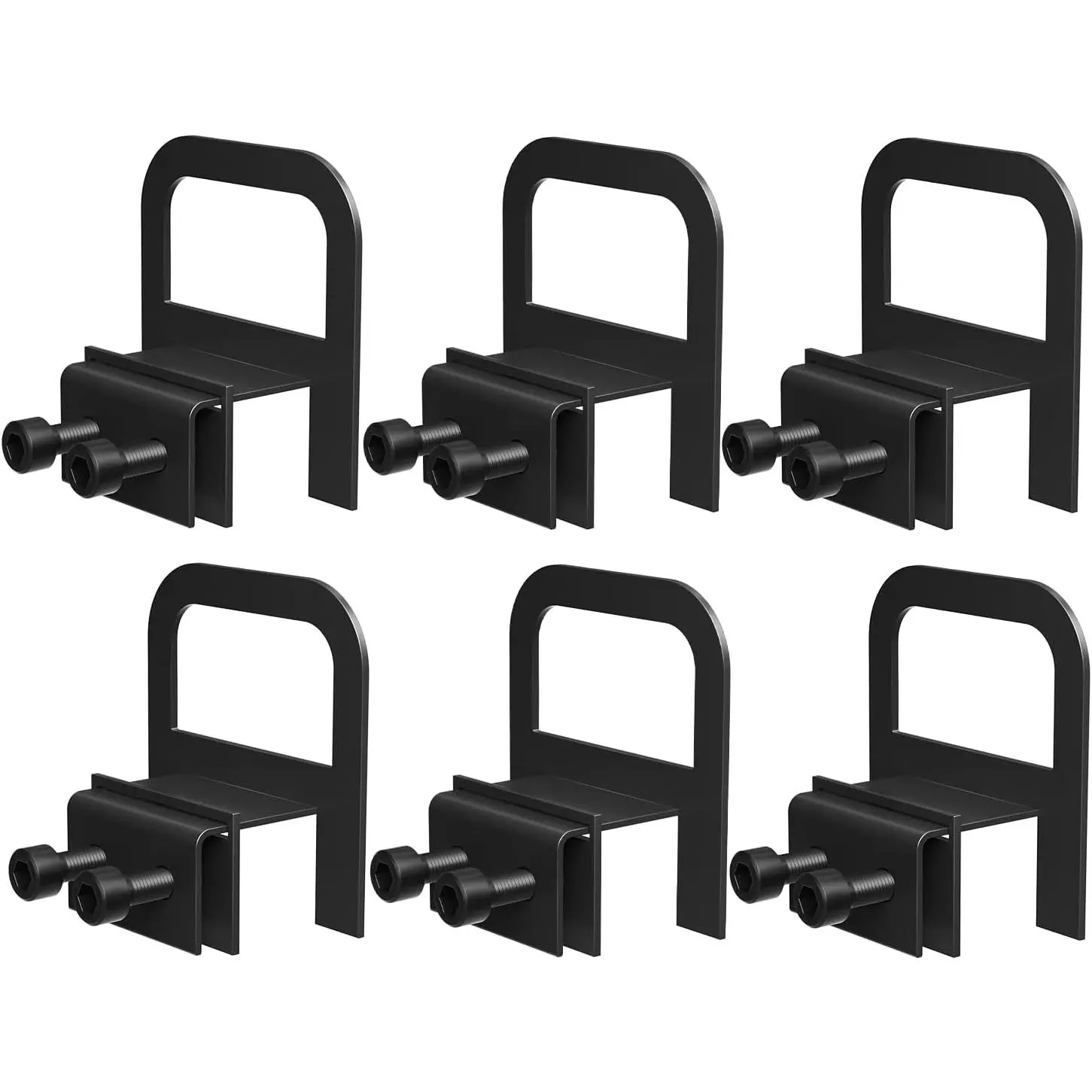 6 Pcs Anti-Slip Mattress Gaskets: Mattress Gripper for Metal Frame - Adjustable Wider and Thicker Bed Slip Stoppers