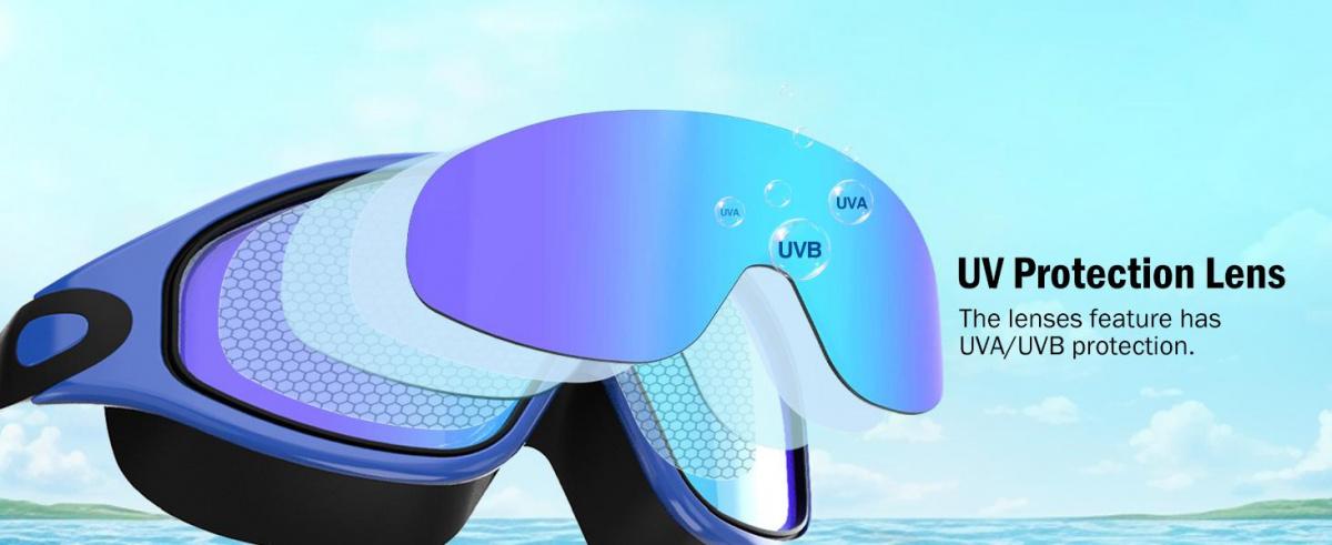 3PCS Goggles Swimming Adult Swim-Goggles,Wide View with UV400 Protection Anti Fog No Leak for Men and Women 3 Pack fit outdoorfun Swim Kit Nose Clips Swim Glasses