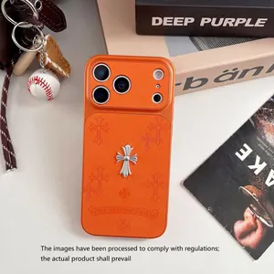 Trendy Cross Pattern Protective Phone Case Cover Protector for iPhone 17/16/15/14 Series, Fashionable Protection, Unique Design, Three Colors, Durable and Stylish, Accessories