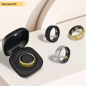 SIMSONLAB Smart Ring, Multifunctional Sports Tracking Ring with Charging Compartment, Fashionable Ring for Both Men and Women, Ideal for Holiday Gifts, Wearable Device,Multiple Sports Modes,Remote Control, Fitness Tracker Ring