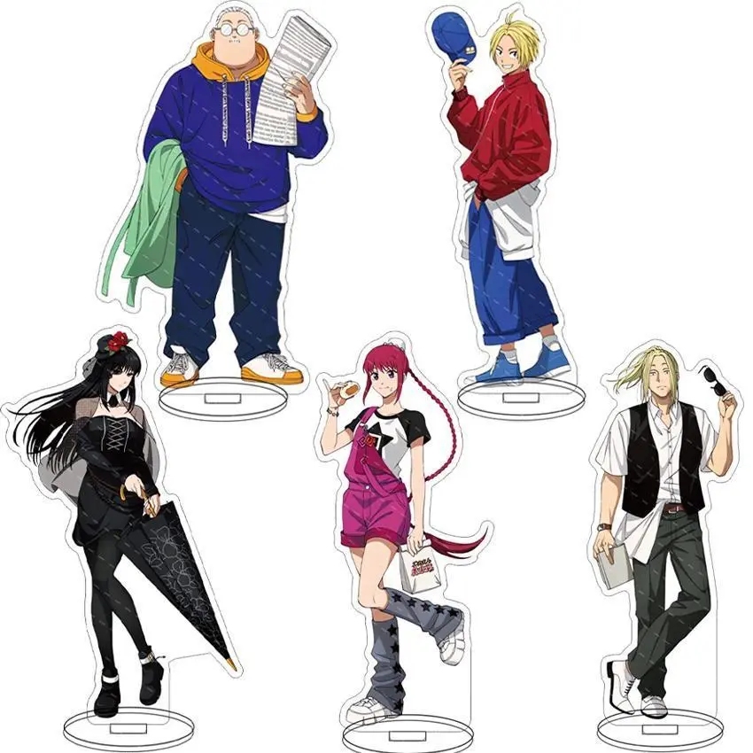 16CM Anime Figure SAKAMOTO DAYS Taro Sakamoto Lu Shaotang‌ Asakura Shin‌ Osaragi‌ Cos Acrylic Stand Ornaments Chrismas Gifts