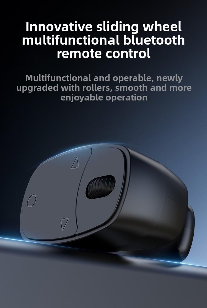 Stand Roller Ring Phone Controller Page Turner Video Remote Photo Lazy Remote Control Bluetooth Control