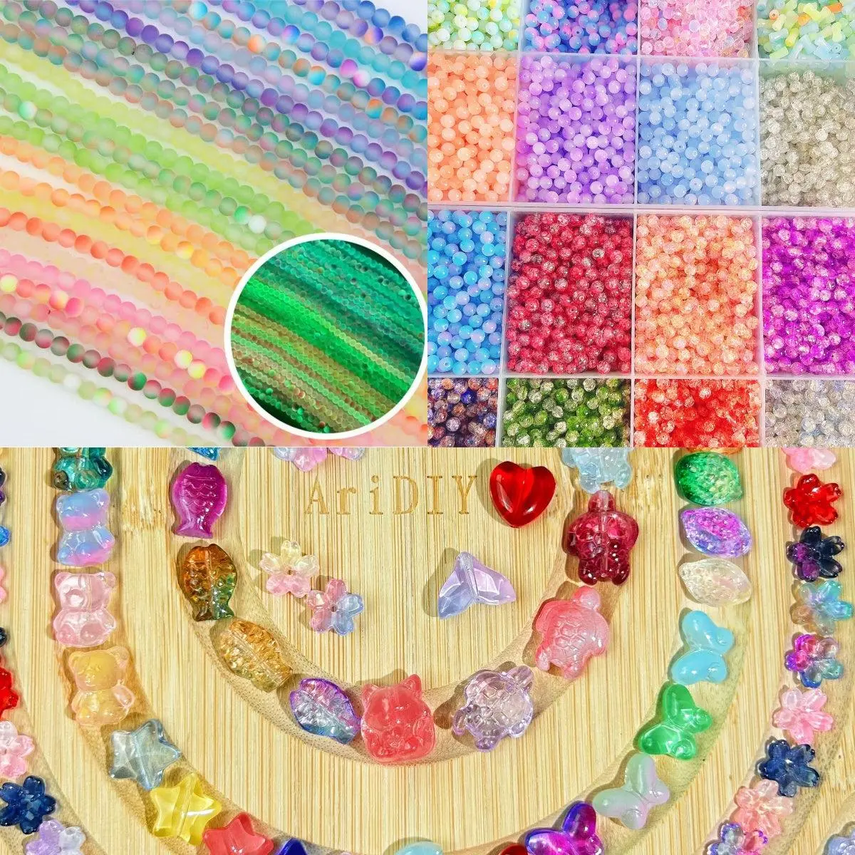 Vesta-A3-Glass Beads for Bracelet Jewelry Craft DIY