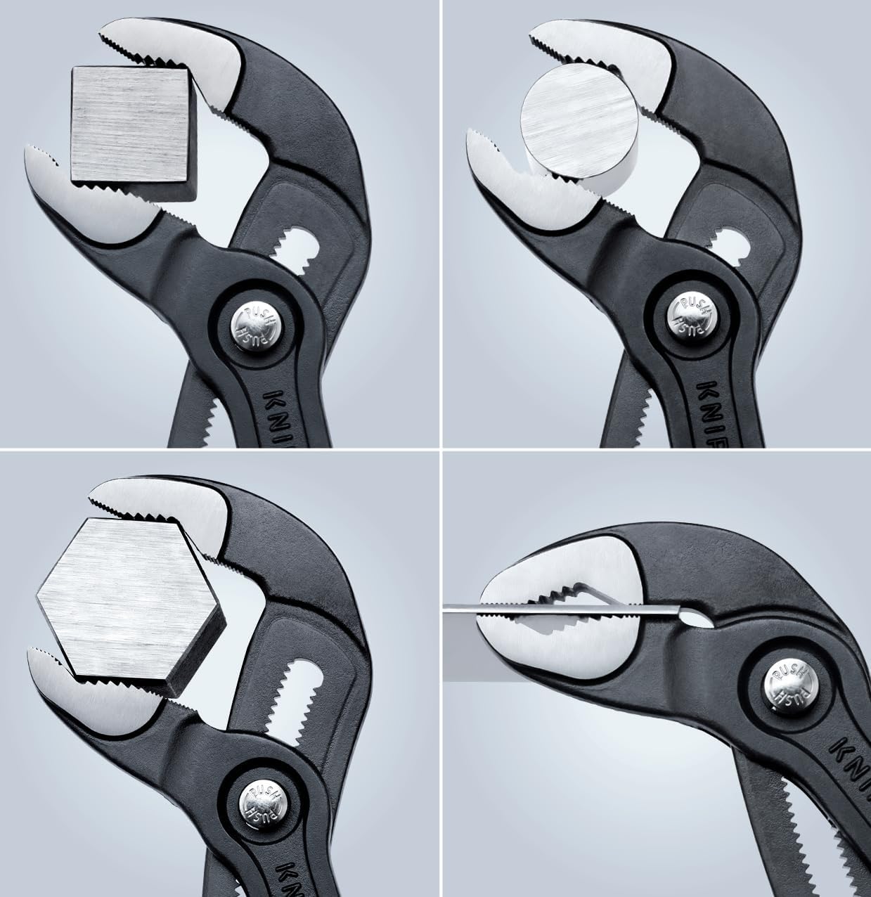 fathersdaygift Groove Joint Pliers 4/5/7 Inch with Fast Adjustable Pliers V-Jaw Tongue and Groove Pliers Wrench for Water Pump,Home Repair,Plumbing,Gripping,Nuts,Bolts,Pipe,Fittings