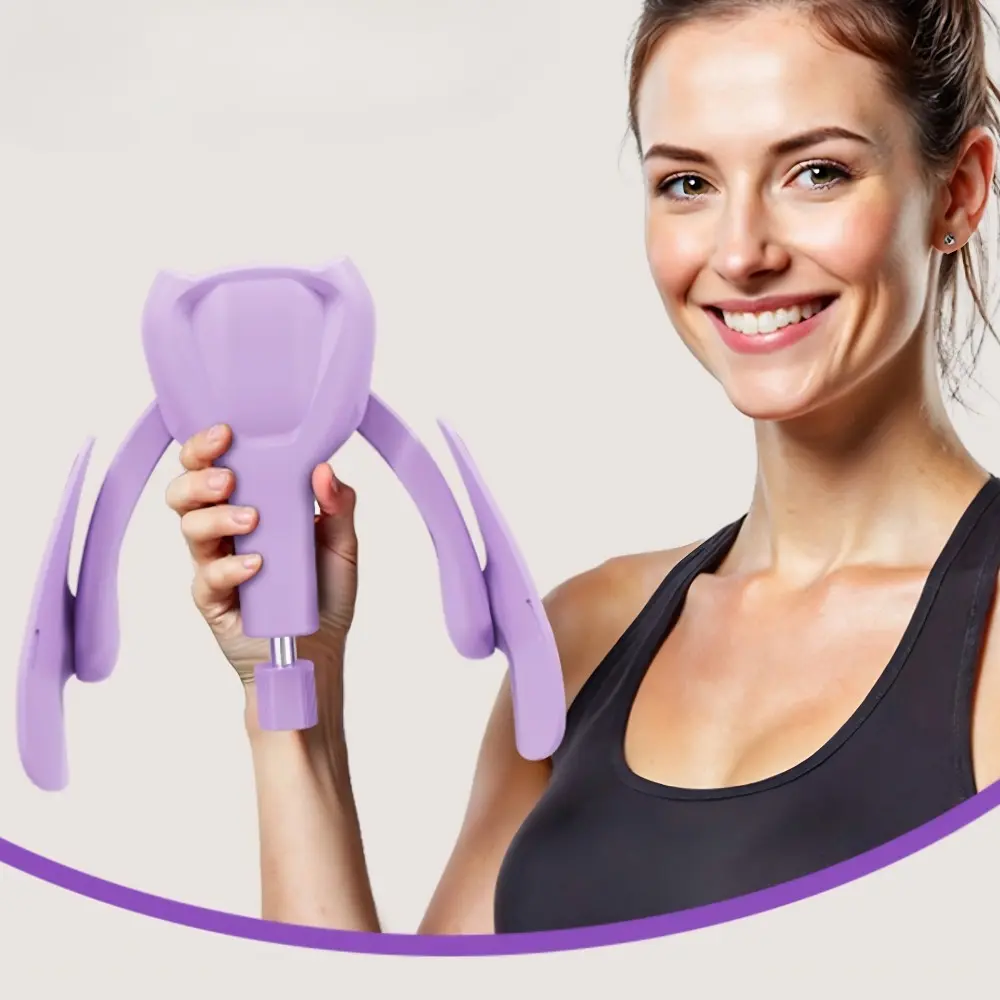 Pelvic Floor Exercise Devices 77 lb Adjustable Kegel Inner Thigh Exerciser and Hip Trainer Workout Equipment for Home Postpartum Recovery Women Men Tool