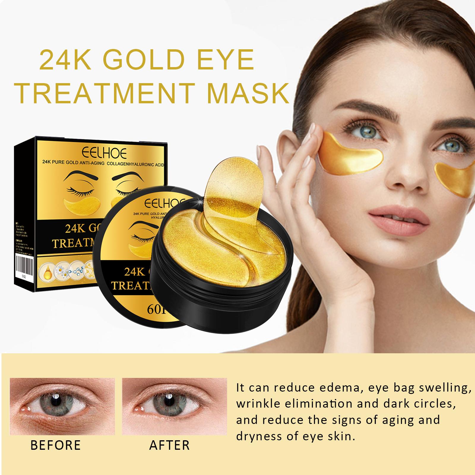 EELHOE Eye Mask Gently Hydrates And Moisturizes Skin Around Eyes Soft Lifting Patch