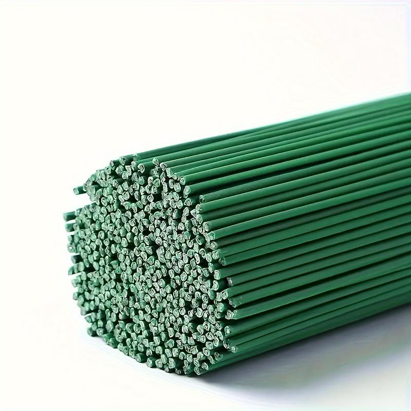 Lifelike Flower Stem, 1 Set Including 50-100pcs Durable Wire Rod Craft Stems , Decorative Flower Stem for DIY Wedding & Home Decor, Ornaments