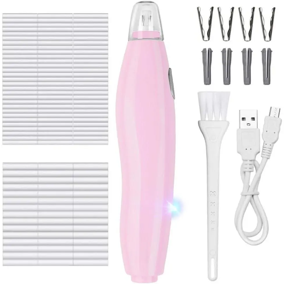 Electric Eraser, with 140 Eraser Refills, Rechargeable Pencil Erasers for Artists, Electric Erasers for Drafting, Drawing, Painting, Sketching, Architectural Plans, Detailer Tool EE04()