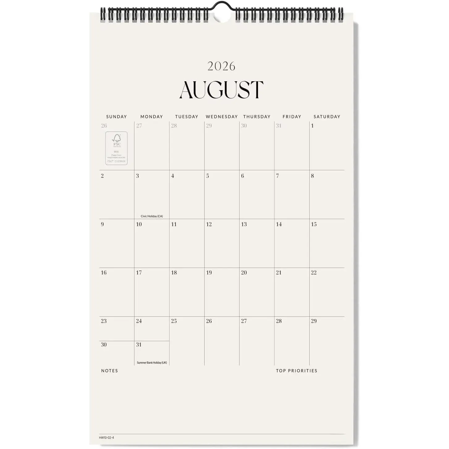 Wall Calendar 2026-2027, Academic Monthly Wall Calendar 11"x 17" | 17 Months Large Wall Calendar From August 2026 to December 2027 for  and Office, Easy Planning,  for the Holidays