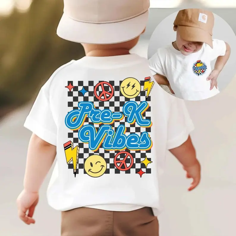 Back To School Shirt, Boy Shirt, Pre-K Shirt, Teens School Shirt, First Day Of School Shirt