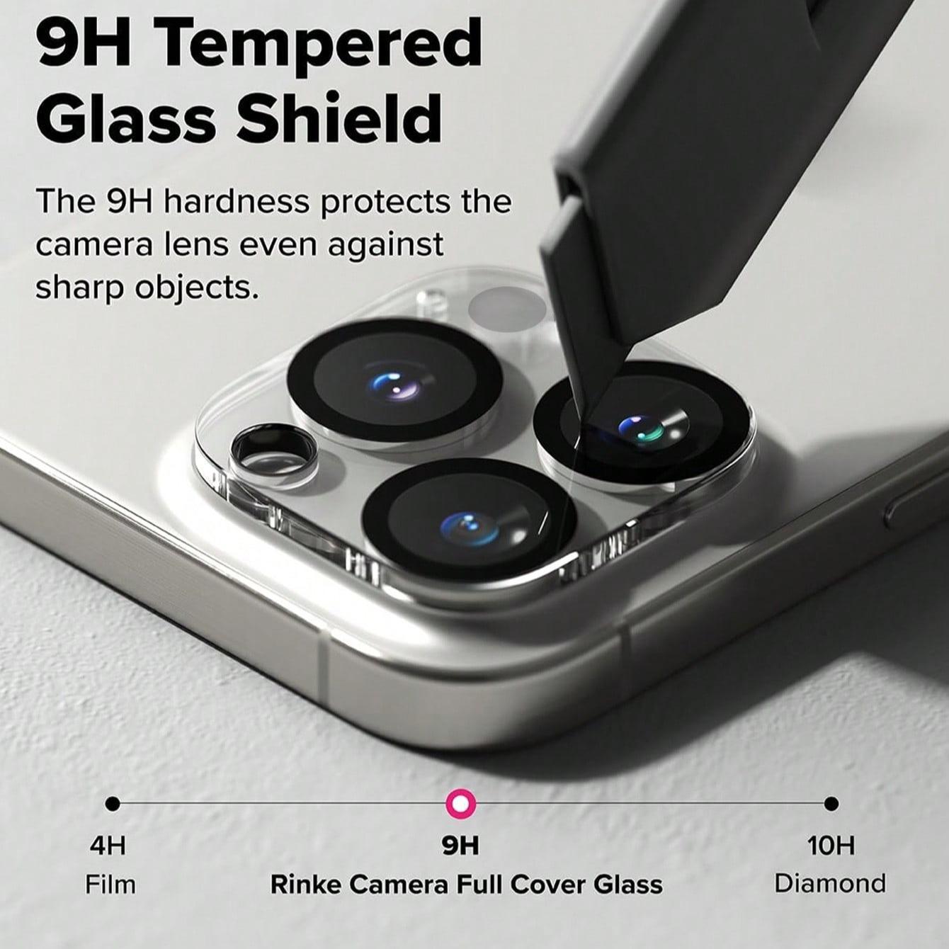 2 Pcs Camera Lens Glass Protection, Cover, Protector, For iPhone 16 Pro Max/Pro/Plus/16/15 Pro Max/Pro/Plus/15/14 Pro Max/Pro/Plus/14/13 Pro Max/Pro/13/12 Pro Max/Pro/12/11 Series, Anti-scratch