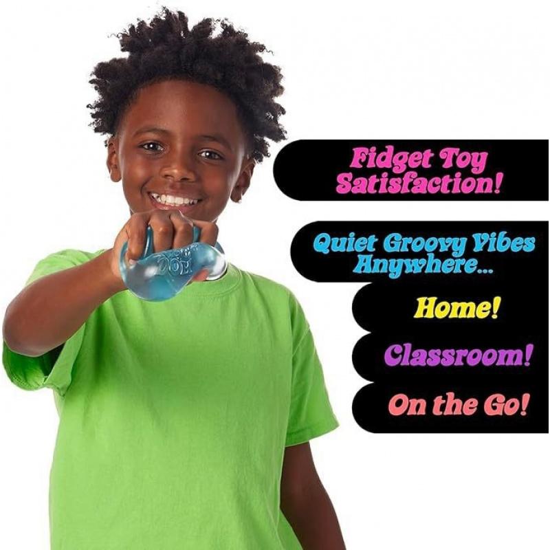 Soft Water Drop Squishy Sensory Toy for Stress Relief Anxiety Fidget Gifts All Ages Desk Home Office Decor Calming Tactile Relaxation Adults Kids Teens