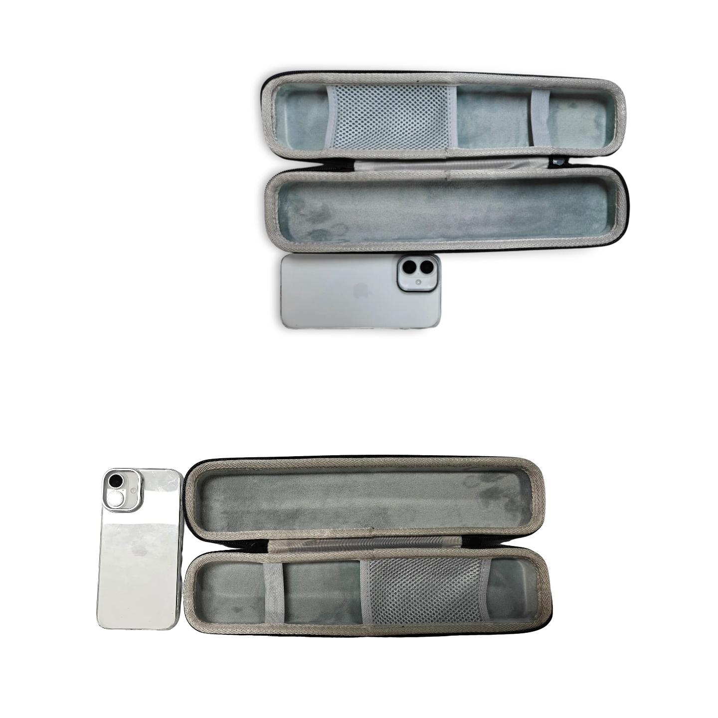 Hard Travel Bag for Hair Straightener Curling Styler, 1 Count Waterproof & Drop-proof Hair Straightener Travel Case, Sports Storage Bag for Vacation, Hair Tools