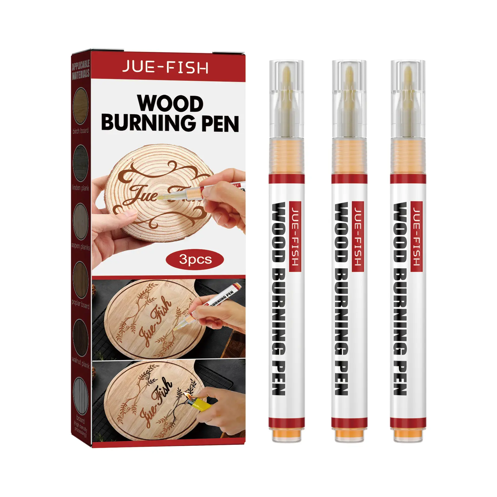 Wood Burning Pen Set Wood Marking Children's DIY Pyrography Pen Wood Burning Marker Set