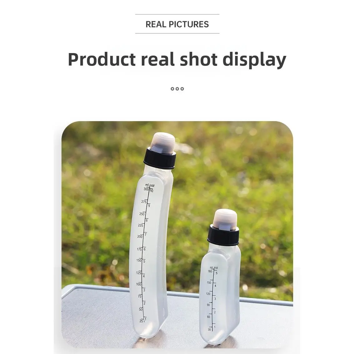 Professional Marathon Sports Outdoor Running Water Bottle Portable Squeeze Fitness Food Fanny Pack Arc Flat Water Bottle