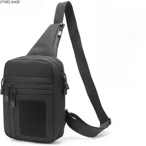 Tactical Concealed Pistol Carry Single Shoulder Chest Bag, Durable Lightweight Messenger Bag Fit for Daily Commute & Outdoor Travel