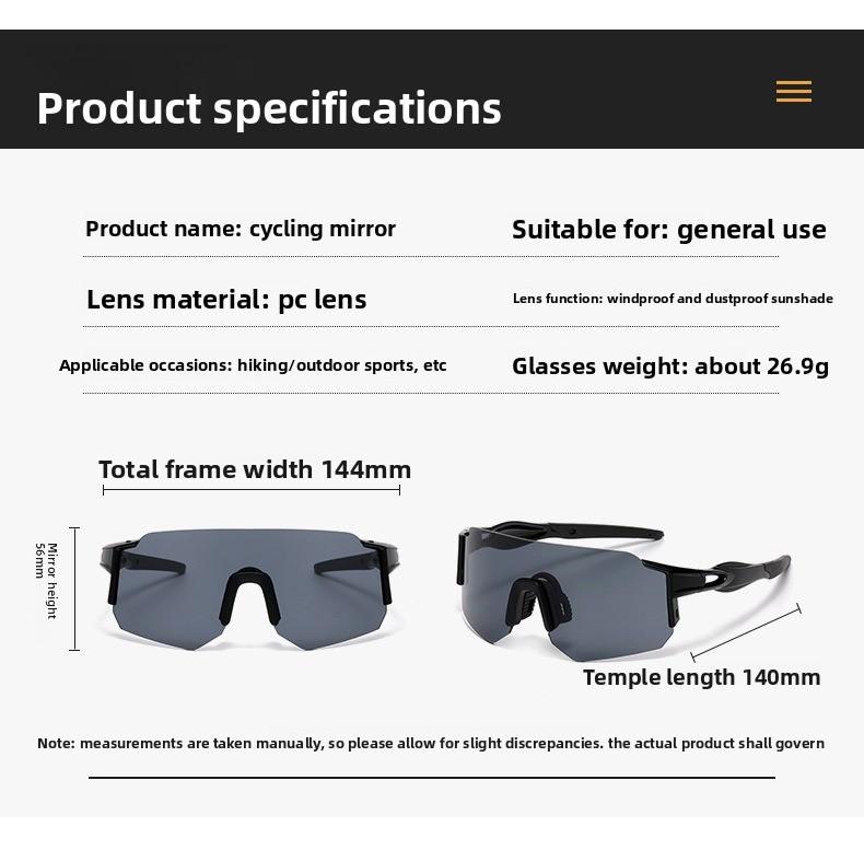 Cycling Glasses - Colorful Windproof UV400 Sports Glasses for Outdoor Fishing, Mountain Bike, Road Cycling & Bicycle Eyewear Cycling Glasses - Colorful Windproof UV400 Sports Glasses for Outdoor Fishing, Mountain Bike, Road Cycling & Bicycle Eyewear