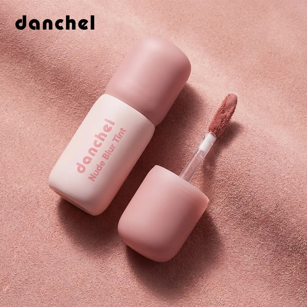 Danchel 2-in-1 Lip & Cheek Velvet Tint, Matte Finish, Blurs Lip Lines, Buildable Sheer to Bold Color, 10 Shades Smudge-Proof, Ideal for Daily Wear & Date Looks, Lip Products Makeup, Matte Stain
