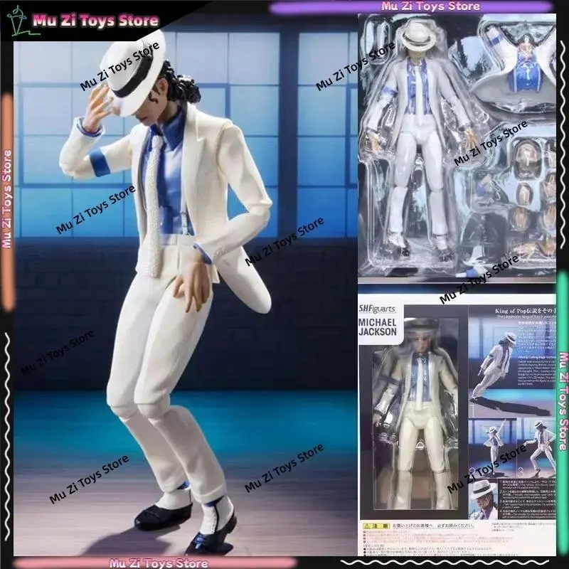 Michael Jackson Smooth Criminal Moonwalk Action Figure Model Toys Michael Jackson Mj Thriller Joint Movable Christmas Gift