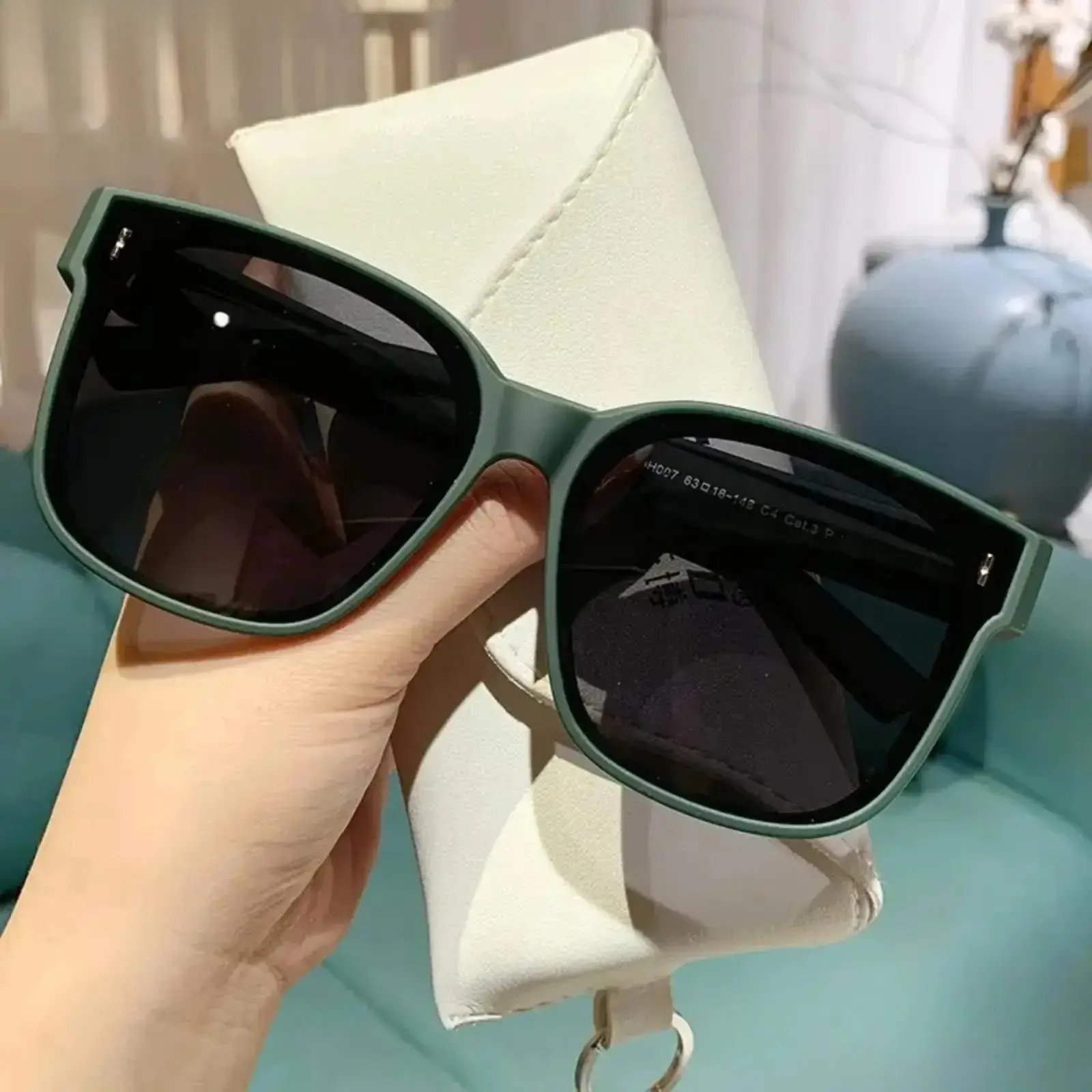 Unisex Polarized OTG Overglasses Sunglasses, 2-in-1 Prescription Compatible Anti-Glare Driving Shades Wear Over Myopia Glasses