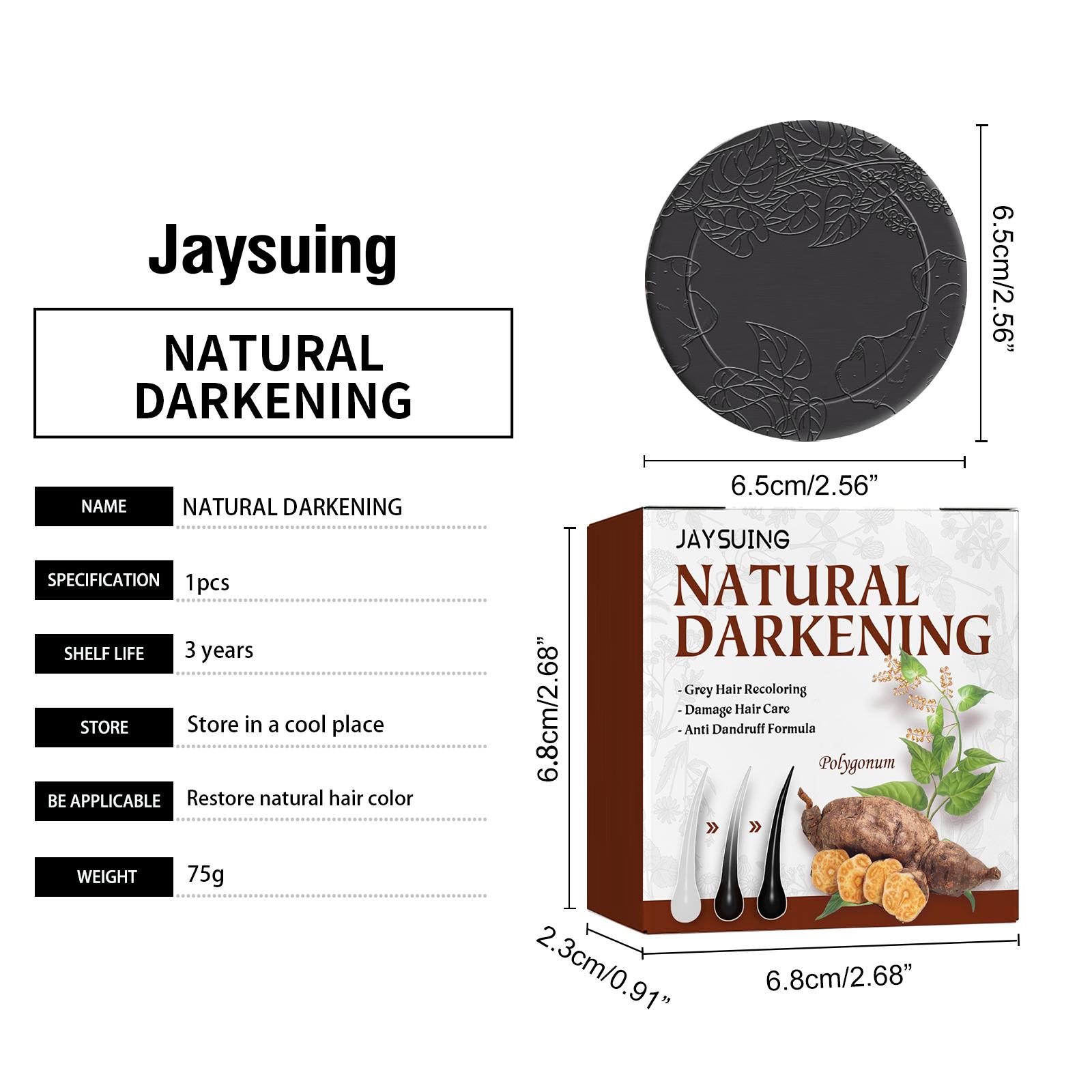 Jaysuing Rehmannia Root Repair Shampoo Soap - A natural hair conditioner that nourishes and makes hair smooth and soft.Gentle and non-irritating.Deep cleansing.Refreshing and non-greasy.The perfect choice.