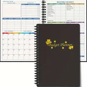 Budget Planner - Effectively Manage Your Money with a Monthly Finance Organizer And Expense Tracker Notebook, Undated Finance Planner/Account Book, A5 Size (8.6X5.9 Inch), 100Gsm Paper, Start Anytime
