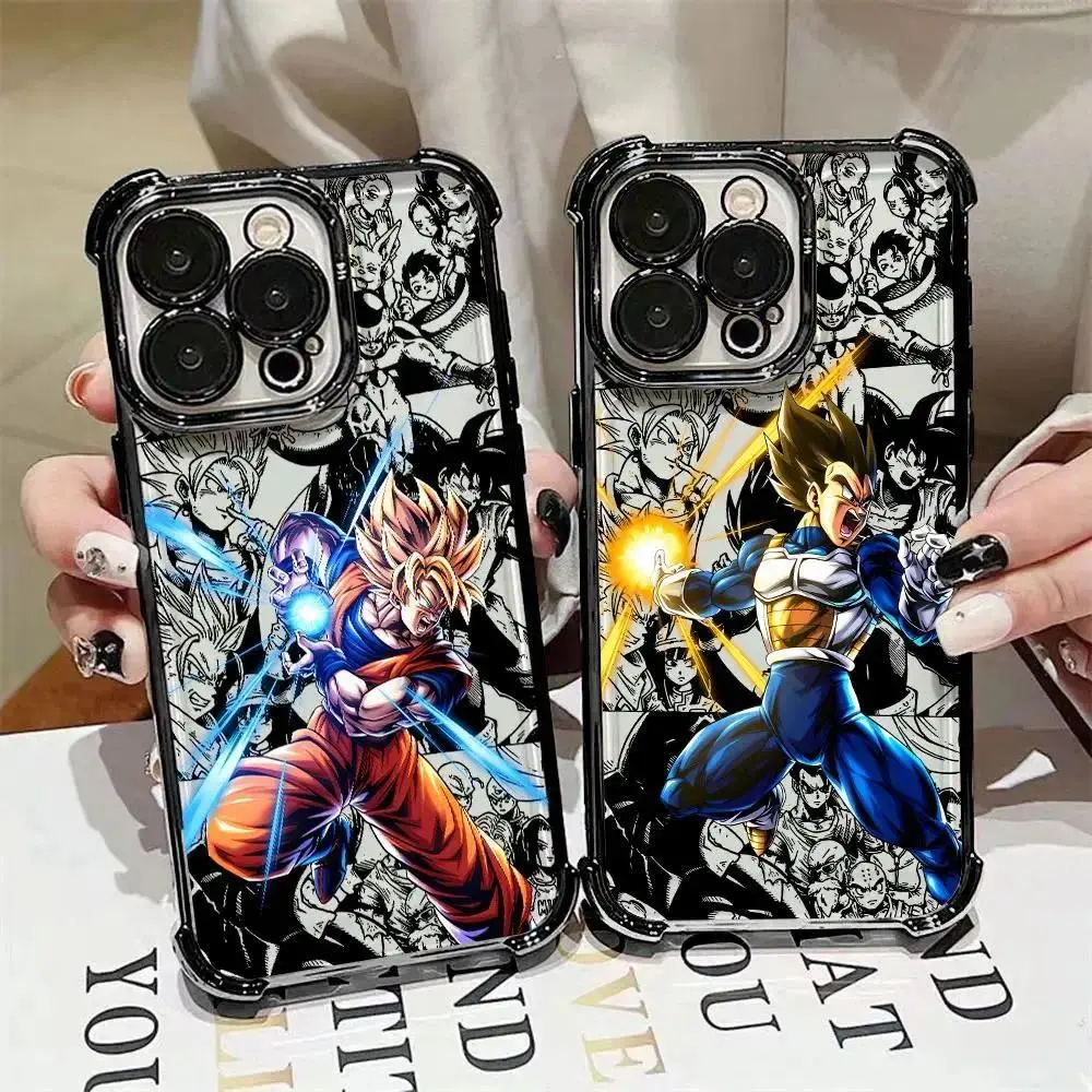 Anime Goku Vegeta Frieza D- Phone Case For iPhone 17 Air 16 15 14 13 12 11 Pro Max Plus Soft Cover