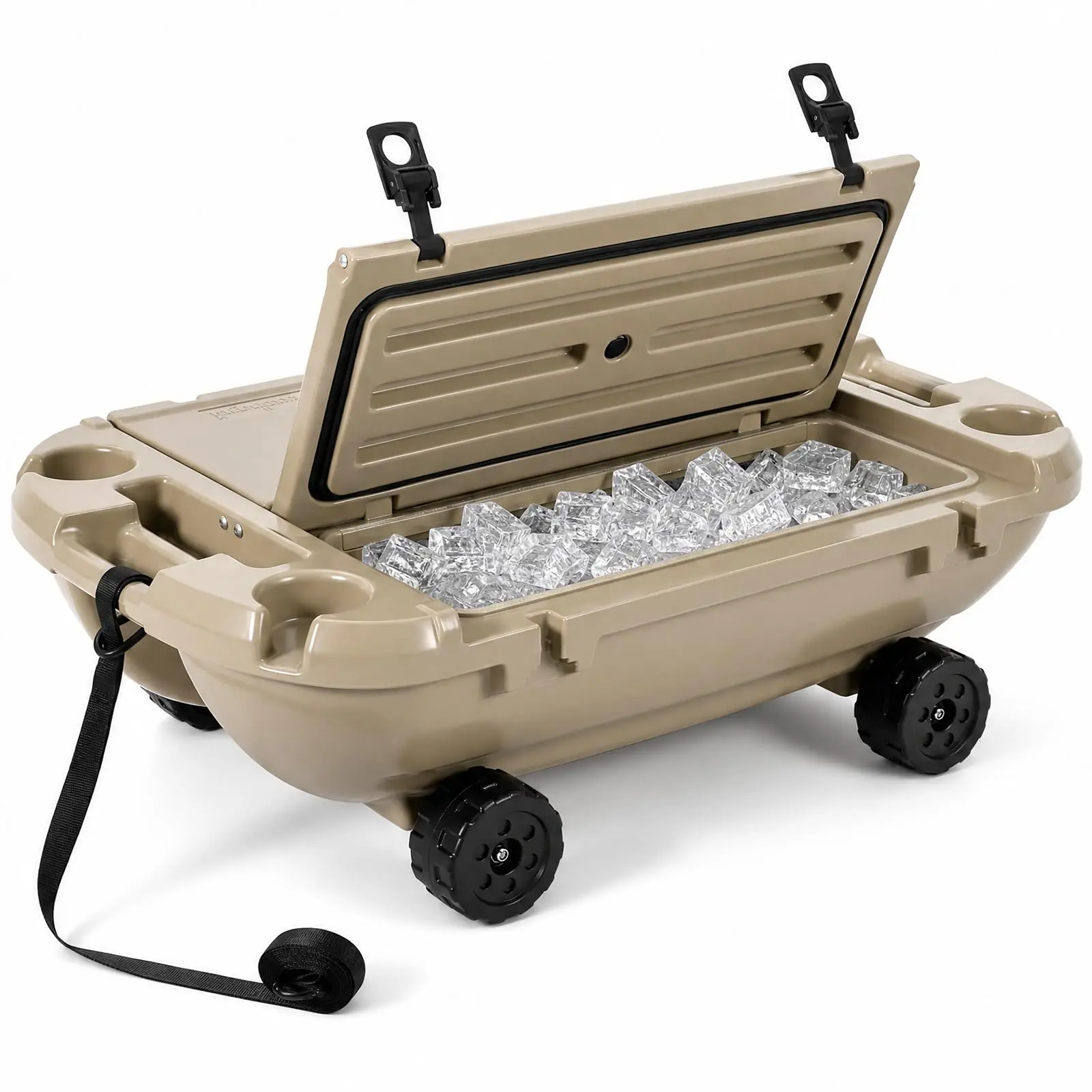 40L Floating Cooler – Amphibious Floating Cooler for Beach, Boating & Camping｜Heavy-Duty Outdoor Cooler That Floats on Water｜Large Insulated Ice Chest for Fishing, Tailgating, Kayaking & Pool