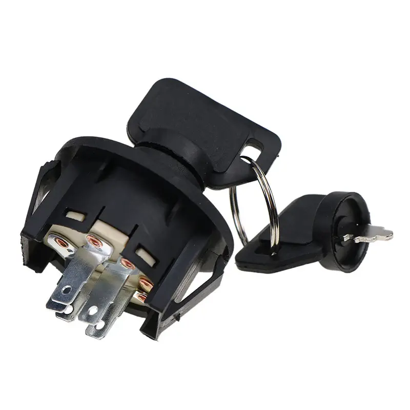 FridayParts Starter Ignition Switch With 2 Keys for Toro ExMark 117-2221 137-4100 Stens 430-120