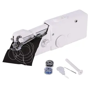 Portable Compact Handheld Sewing Machine, Electric for Beginners, Multifunctional for DIY Clothes, Curtains & Fabrics