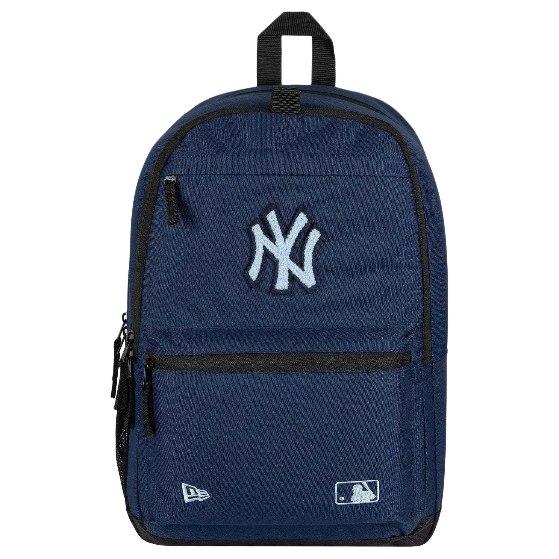 New Era Yankees Logo Polyester Backpack for Men, Modern Style in Blue