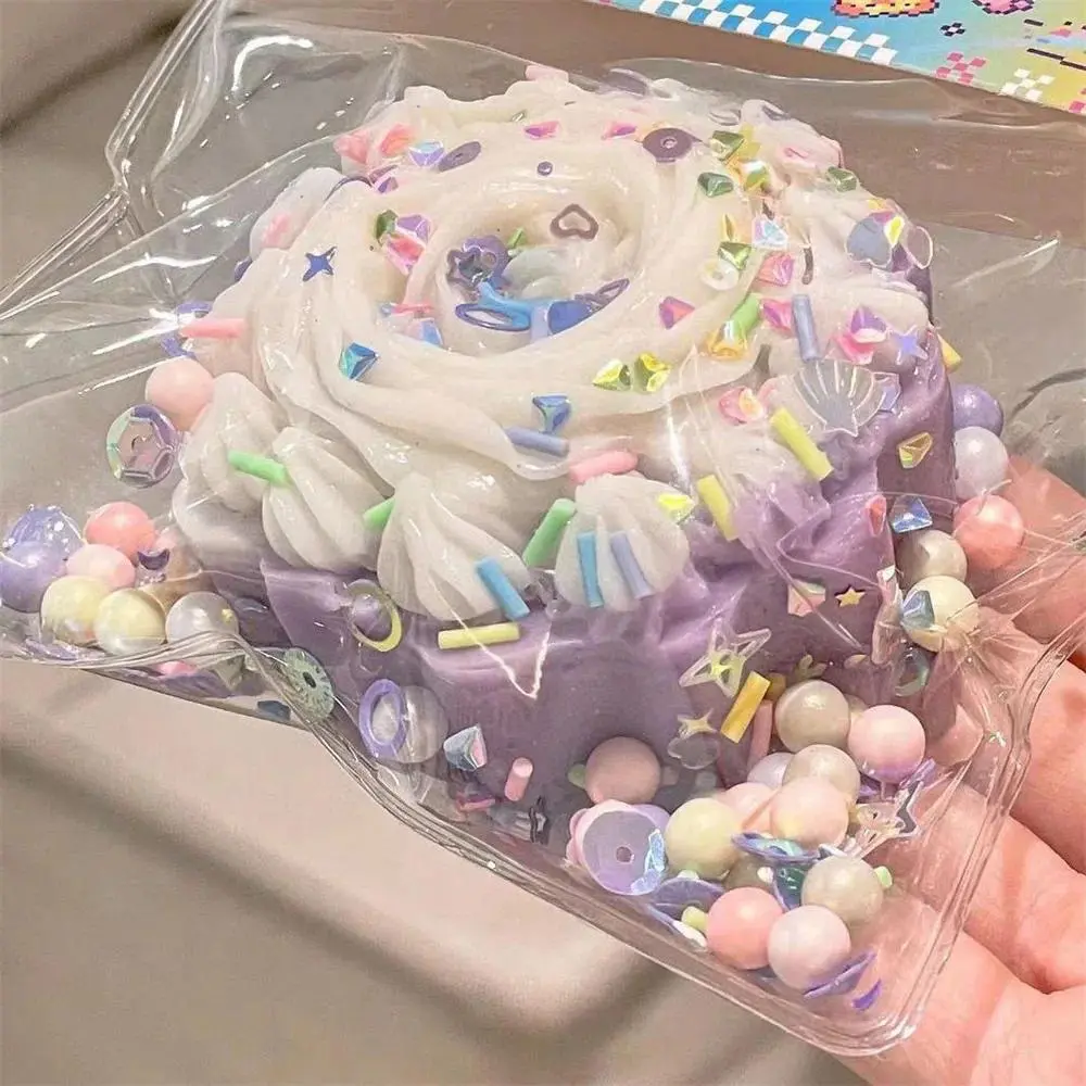 Cupcake Squishy Stress Relief Toy, Oddly Satisfying Soft Shapeable Fidget Squishies for Kids, Christmas-Halloween Party Favor, Fidget Squishies Stress Relief Toys, Cupcake Squishy Stress Relief Toys