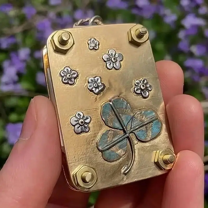 Mini Floral Pressing Tool, Handmade Mini Floral Press Box, Compact Craftsmanship, Ideal for Specimen Making, Bookmark Crafting, Scrapbooking, Mother's Day Gift