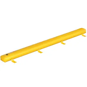 Flood Barrier Bag 24 Ft Length By 12 In Height, Reusable PVC Water Diversion Tubes, Lightweight And Durable Flood Control Bag For Doorways And Garages, Weatherproof, Yellow Ideal For Basements, Garages, Doors, Seasonal Floods