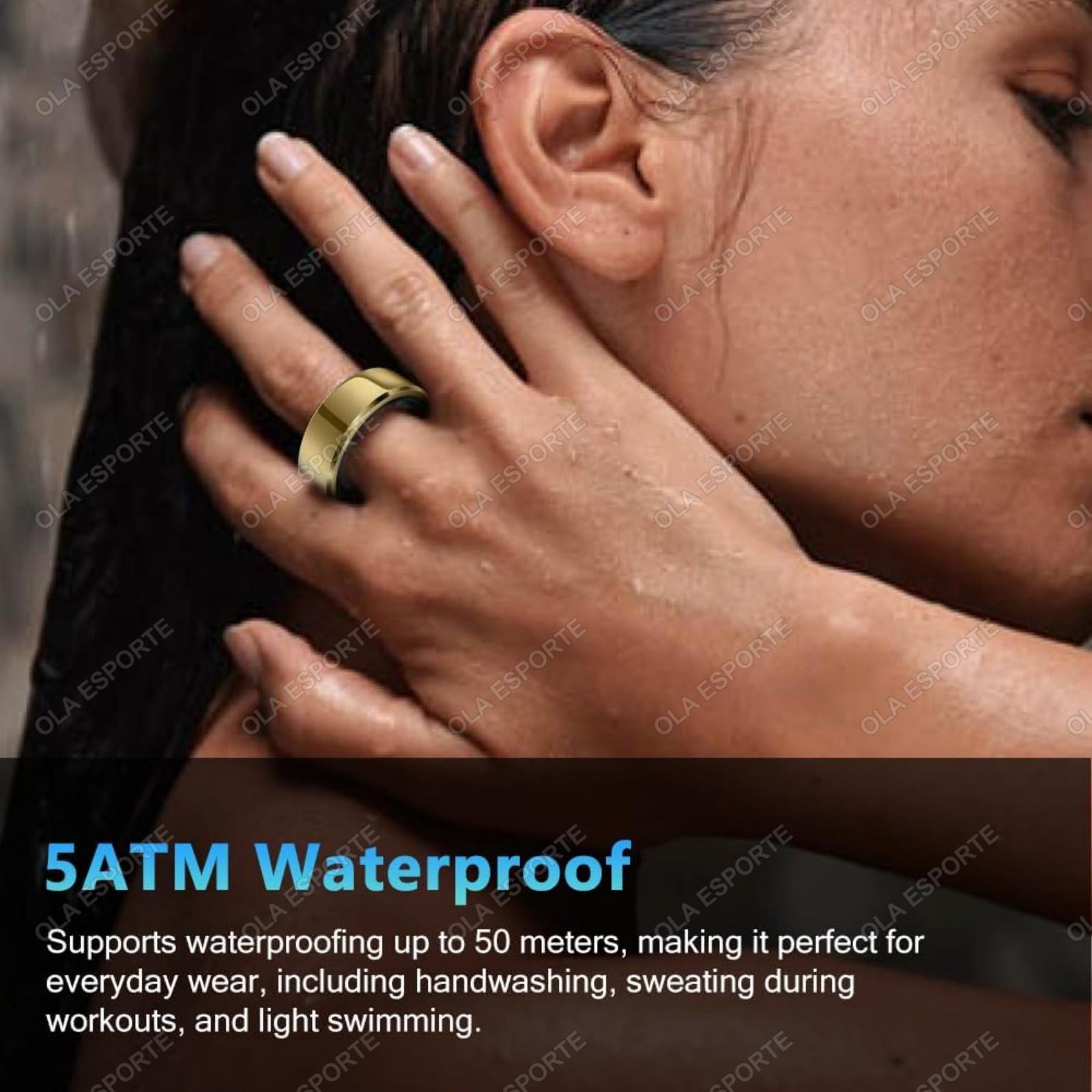 2025 Smart Ring Blood Pressure Heart Rate Sleep Monitoring Smartring IP68 & 5ATM Waterproof Multi-sport Mode Smartring Man Women 2025 Smart Ring Blood Pressure Heart Rate Sleep Monitoring Smartring IP68 & 5ATM Waterproof Multi-sport Mode Smartring Man Women