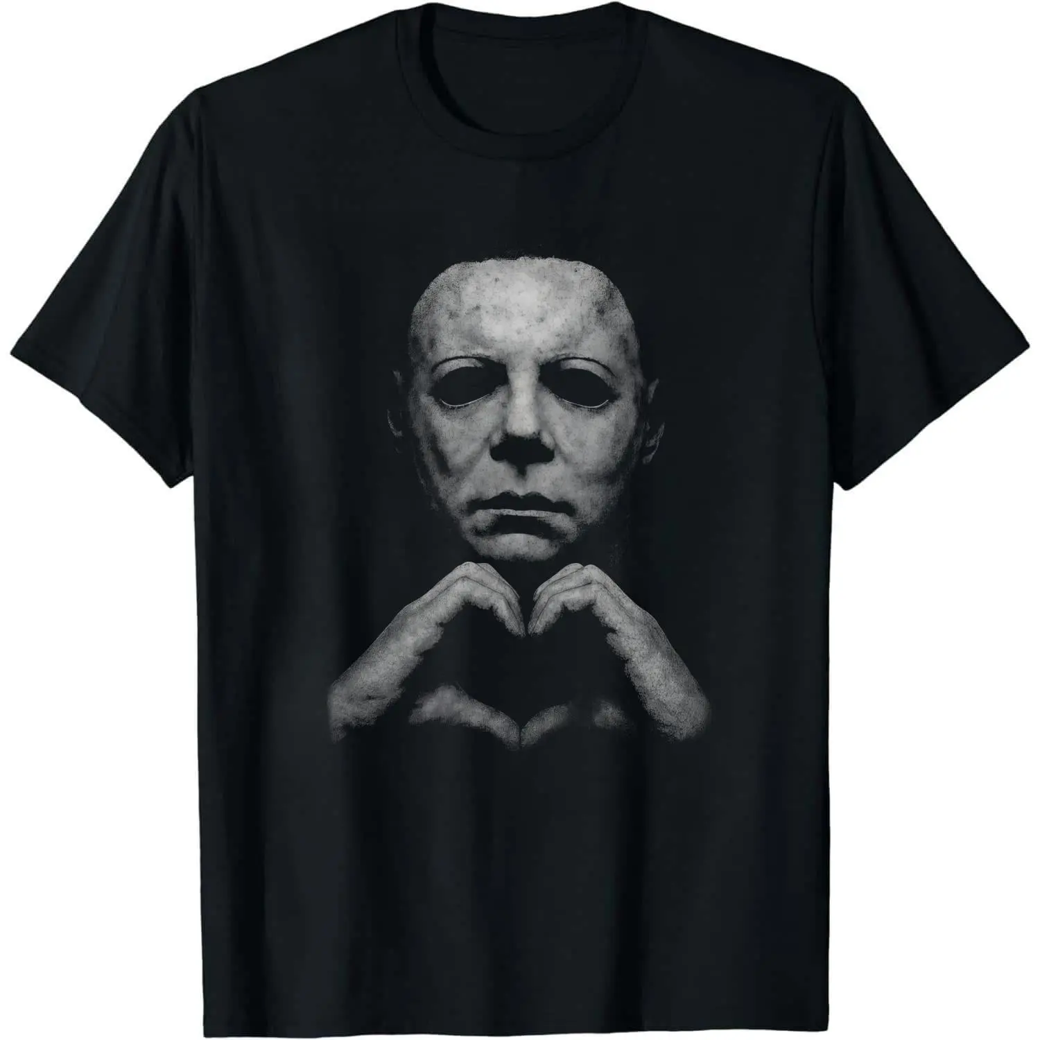 Michael Myers Heart Shirt, Horror Movie Tee, Hoodie and Sweatshirt for autumn and winter,Halloween Gift, Slashers Tshirt, Retro Graphic, Spooky Season, Unisex T-shirt P