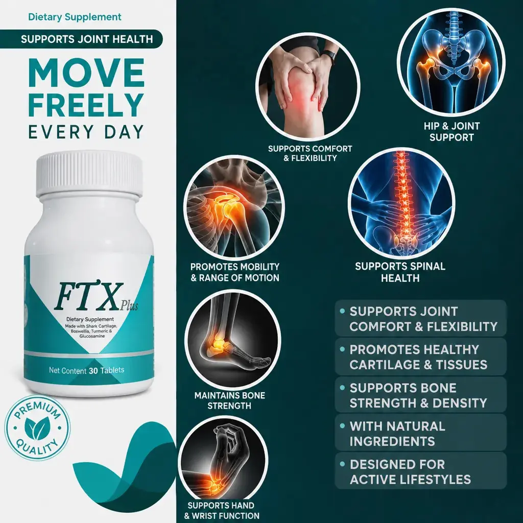 ftx Plus pastillas  f.t.x Plus bio Flex Joint Support Supplement ftx Ibex Tendon Supplement productos ftx Plus 30 Servings