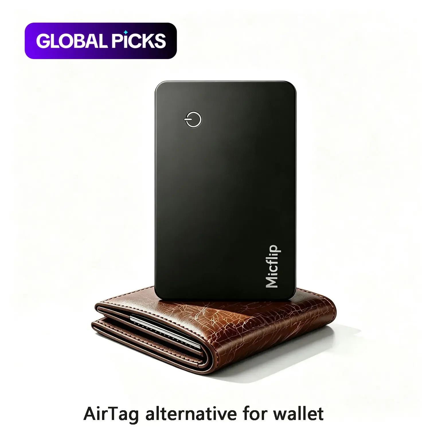 【Black Friday】Tracker Card 2.0 | Apple + Android FindMy Compatible | Credit Card Size Wallet Tracker | Anti Lost Tracker | AirTag Alternative | Never Lose Your Wallet | Slim EDC Accessory | Works with iPhone | Best Tech Gift #GLOBAL PICKS