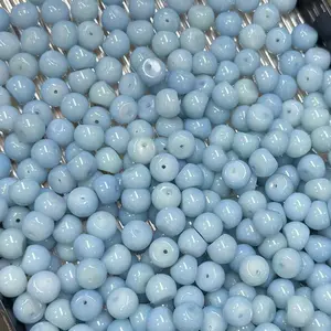 [NEW] F41-13.5mm Frost Blue Garlic Bodhi|for Bracelet & Jewelry DIY making