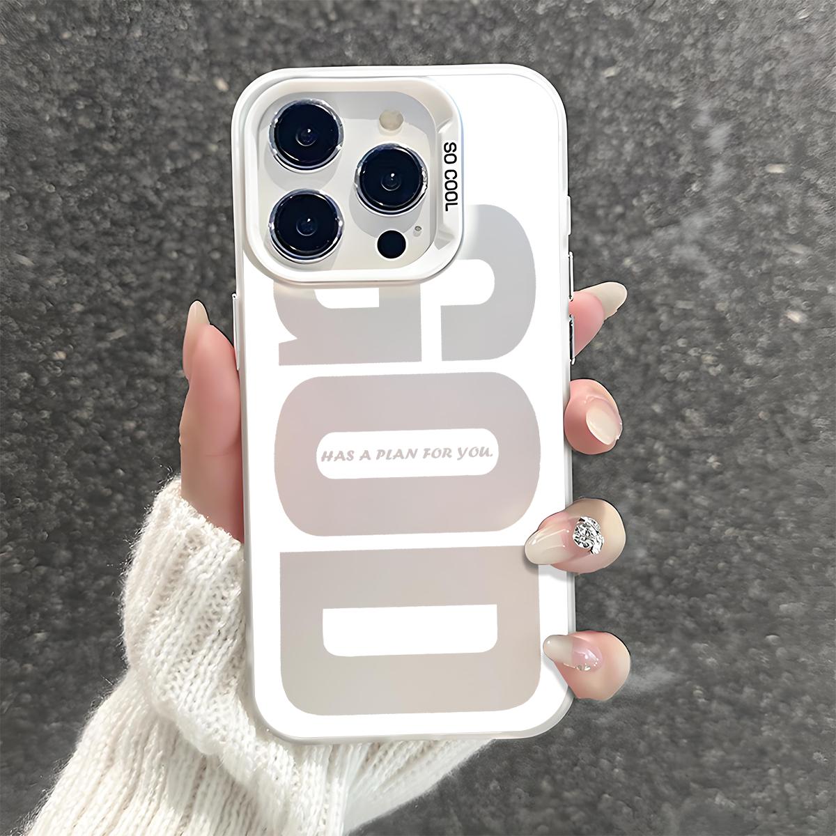 God Has A Plan for You Pattern Shockproof Phone Case for iPhone 7 8 X XR 11 12 13 14 15 16 17 Pro Max Plus Air 17E Protecitved Cover Soft Unique Magsafe