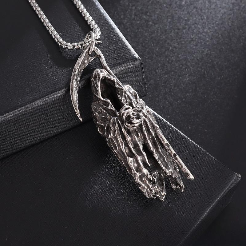 2026 New Minimalist Skull Pendant Necklace, Trendy Unisex Chain for Men & Women, Versatile Jewelry for Daily & Clubwear