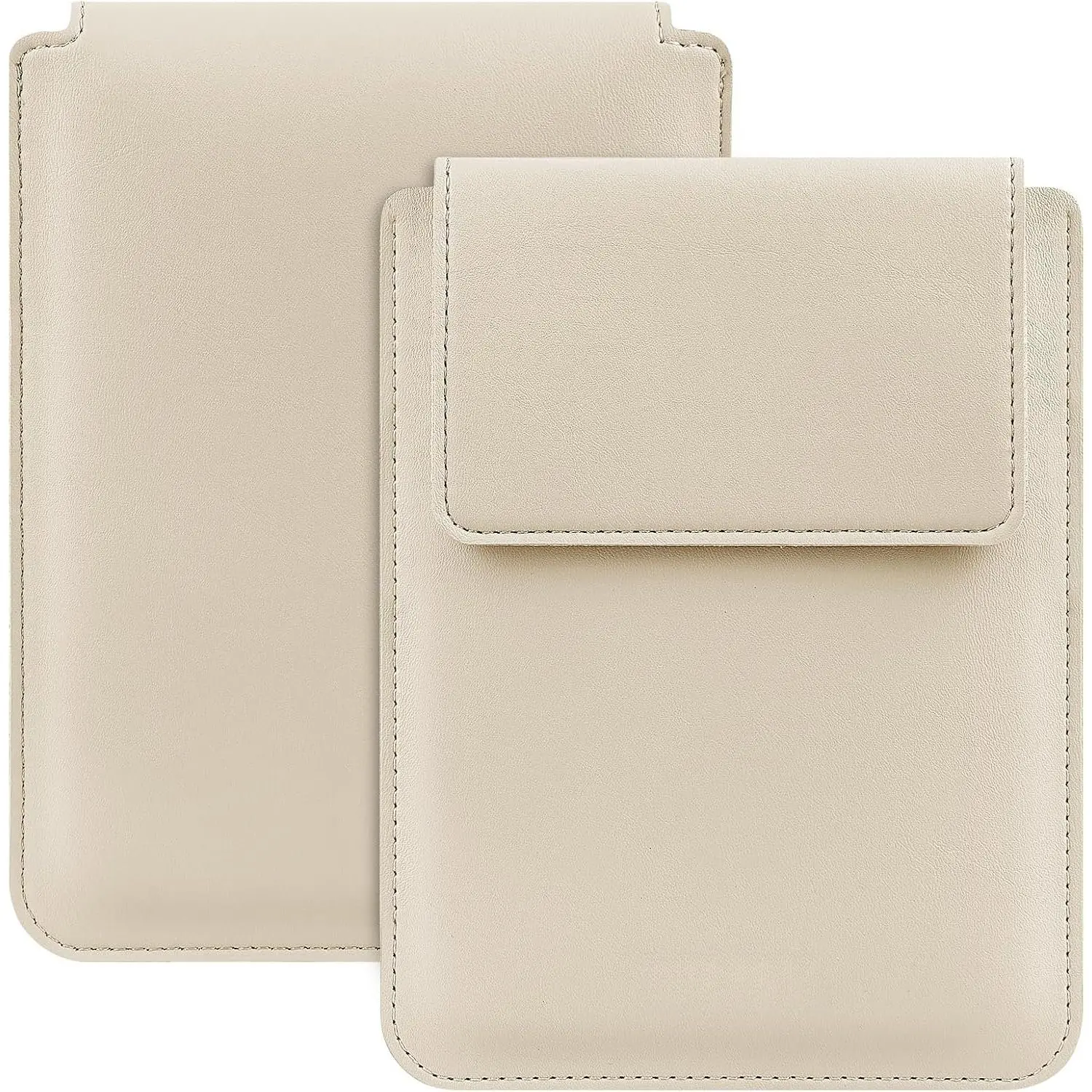 Sleeve Case for 6.8",7" Paperwhite/Colorsoft/Signature Edition 2025 & 2021 Compatible 6.8" Kobo Clara /Pocketbook/Tolino Protective Case for 6.8'' 7'' ebook Reader,Beige