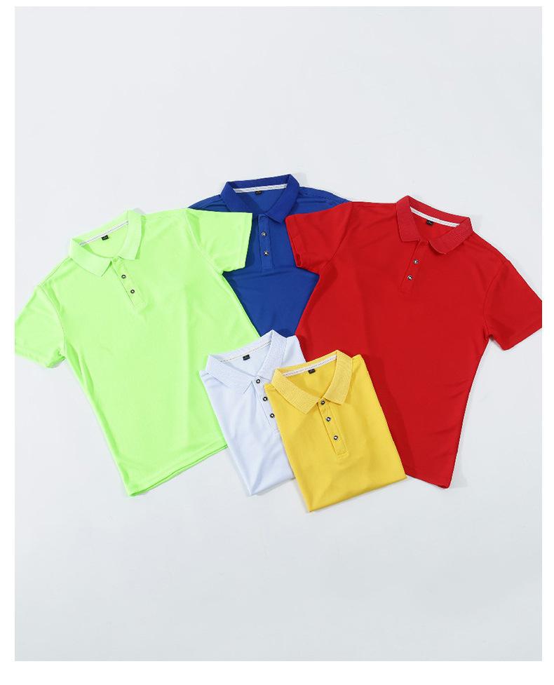 Summer sports quick-dry short-sleeve polo shirt