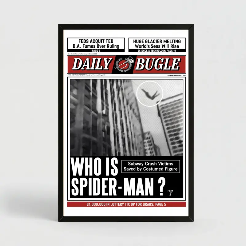 S-M Movie Newspaper Poster Canvas Print Poster, Movie Poster, Newspaper Art Decor, Wall Decor For Bedroom Game Room Dorm, S-M Fans Lover Collection