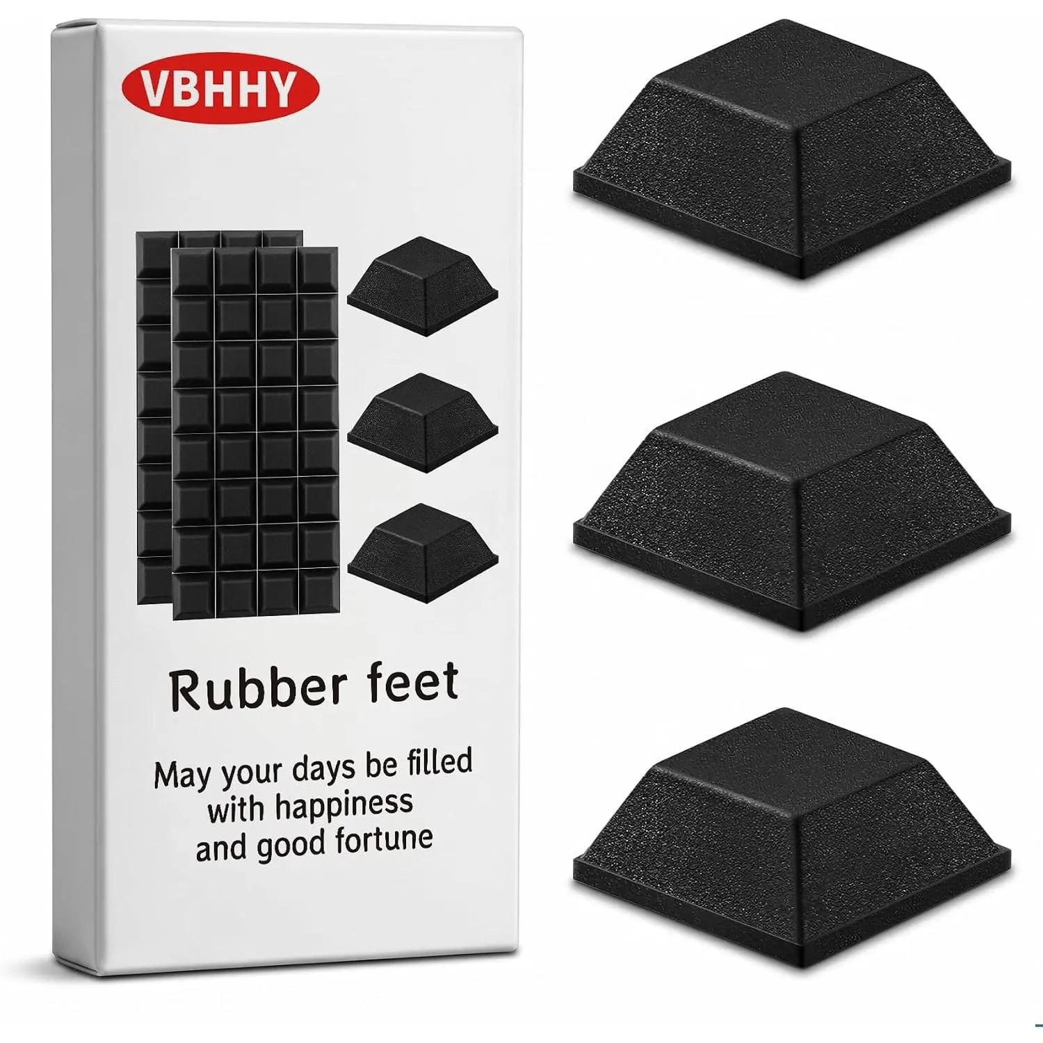 64Pcs Self Adhesive Rubber Bumper Feet for Electronics