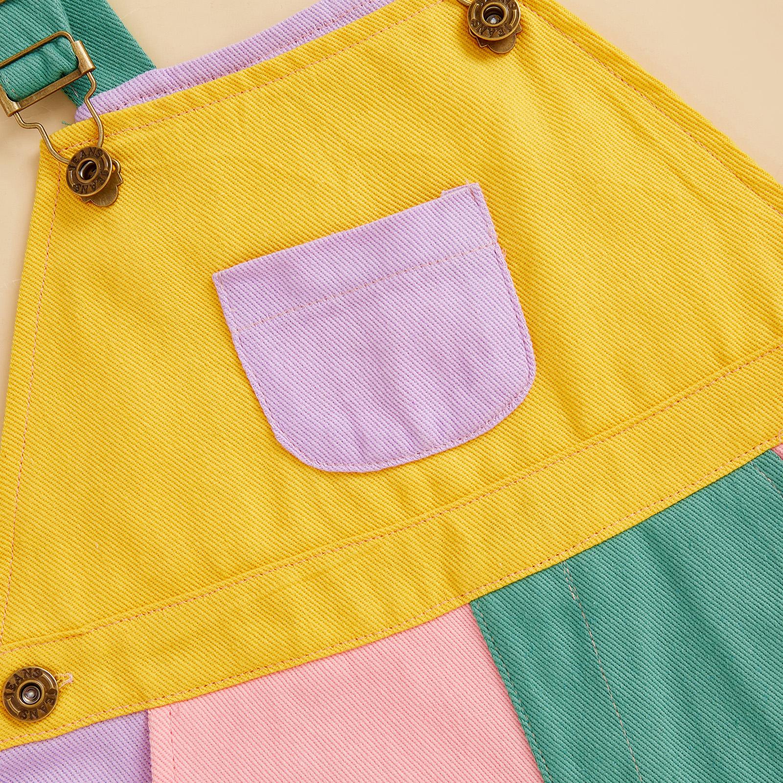 Imcute 90's Style Toddler Overalls Shorts Babby Boy Girl Suspender Romper Contrast Color Sleeveless Jumpsuit with Adjustble Shoulder Strap Shorts 6M-4Y Imcute 90's Style Toddler Overalls Shorts Babby Boy Girl Suspender Romper Contrast Color Sleeveless Jumpsuit with Adjustble Shoulder Strap Shorts 6M-4Y