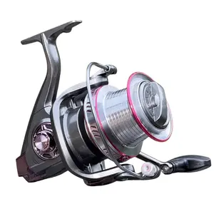 9000/10000/12000 Large Rotation Casting Reel, Boat Fishing Reel, Smooth Retrieval, Metal Bail Arm, Ideal for Long Distance Casting