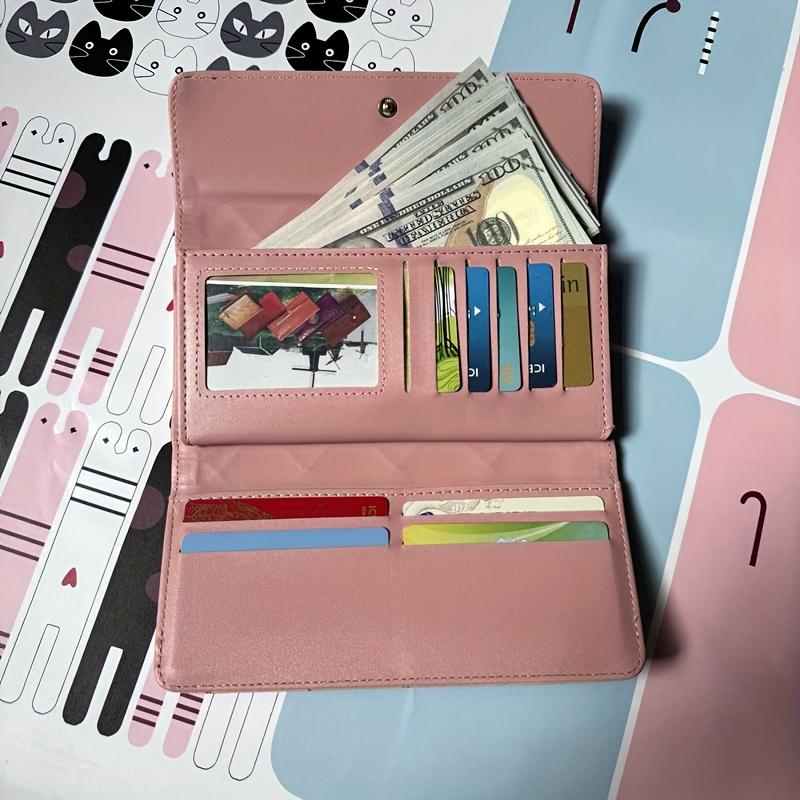 New Fashion Diamond Pattern Metal Crown Women's Wallet 70% off Long Wallet Large Capacity Mini Wallet Zipper Purse