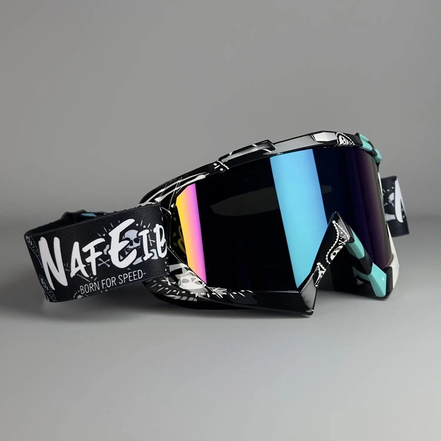 Motorcycle Helmet Goggles for Off-Road Bikes, UV Protection, Windproof Skiing, Cycling, Outdoor Sports Glasses/mask